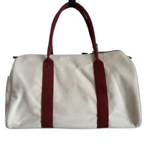Ines De La Fressange x Uniqlo canvas Boston handbag - NWT